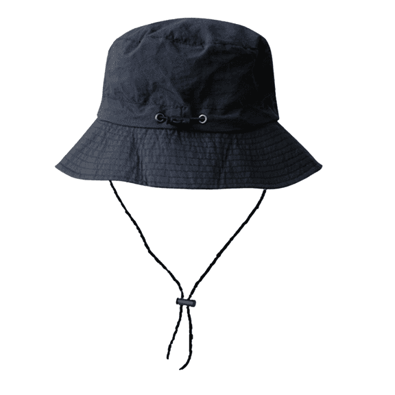 TELOLY Sun Hat Foldable in Summer Safari Hat Men'S Large Brim Hat One Size Fits All and Foldable Bucket Hat,Navy Blue,Corded