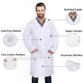 thumbnail image 2 of DR Uniforms Economy Cloth Lab Coat, 42 Inches, 2X-Large, White, 2 of 5