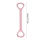 thumbnail image 3 of Cinturón de estiramiento para la espalda y el hombro | Postura de cuerda elástica de fitness para yoga Pilates | Banda de resistencia de silicona en forma de 8 | 17,7x3,3 pulgadas Azul Púrpura Rosa, 3 of 6