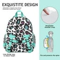 thumbnail image 2 of Cheetah Backpack for Studentss Bookbag Leopard Pattern Cute Animal Print Lightweight Large Capacity Chest Strap Back to School Travel Bag, 2 of 6