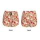 thumbnail image 3 of Balery Dragonfly Mushroom Pantalones cortos deportivos para mujer con forro y dos bolsillos, elásticos, para entrenamiento, gimnasio, yoga-Medium, 3 of 7