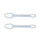 thumbnail image 5 of Herramienta De Llave, Llave Universal De Acero De aleación De Doble Extremo De 8-22 Mm, 2 Piezas De Autoapriete Para Reparación, 5 of 7