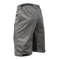 thumbnail image 3 of THE ENDURO - Men's Grey MTB Shorts with Padded Underliner, 3 of 6
