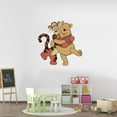 thumbnail image 2 of Kids Bedroom Nursery Home & Tigger And Pooh Decor Vinyl Wall Decal | 20" x 20" StickerDecal Animated Television Show Design Bear & Tiger Cartoon Characters Adhesive Wall Decoration Sticker, 2 of 5