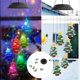 thumbnail image 5 of Campanas Sores Navideñas Windchimes Cadena de lámpara para Exteriores a Prueba de de Hadas para árbol de Navidad, Jardín, Patio, Vall Árbol de Navidad CUTICAT luz de carillón de viento, 5 of 8
