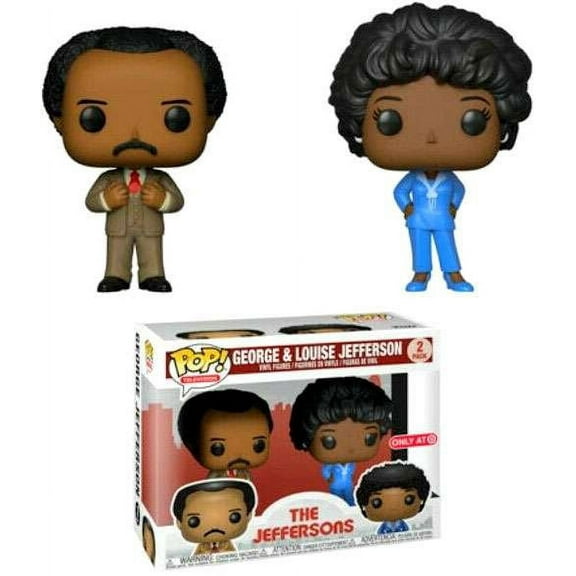 The Jeffersons Funko POP! TV George & Louise Jefferson Vinyl Figure