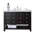 thumbnail image 4 of James Martin Vancouver 48" Single Bathroom Vanity in Espresso-3cm Snow White, 4 of 6