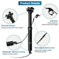 thumbnail image 4 of ROADNADO Remote Dropper Seatposts Internal Routing Cable Control Dropper Post, 4 of 7