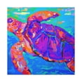 thumbnail image 3 of "Turtle in the Sea" - Canvas, 3 of 25