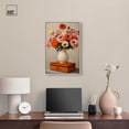 thumbnail image 3 of Beautiful Floral Vase and Box Canvas Print Fashion Art Prints by Art Remedy, Silver Frame, 16 x 24, 3 of 7