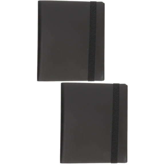 2pcs Sports Card Storage Album Binder Holder for Trading Card Collection Gaming Card Organizer