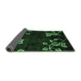 thumbnail image 2 of Ahgly Company Indoor Round Abstract Emerald Green Modern Area Rugs, 5' Round, 2 of 4