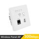 thumbnail image 2 of Panel inalámbrico inteligente de 220 V, punto de acceso de 300 Mbps, repetidor WiFi, extensor WiFi, enrutador integrado en la pared, toma USB RJ45, 2 of 5