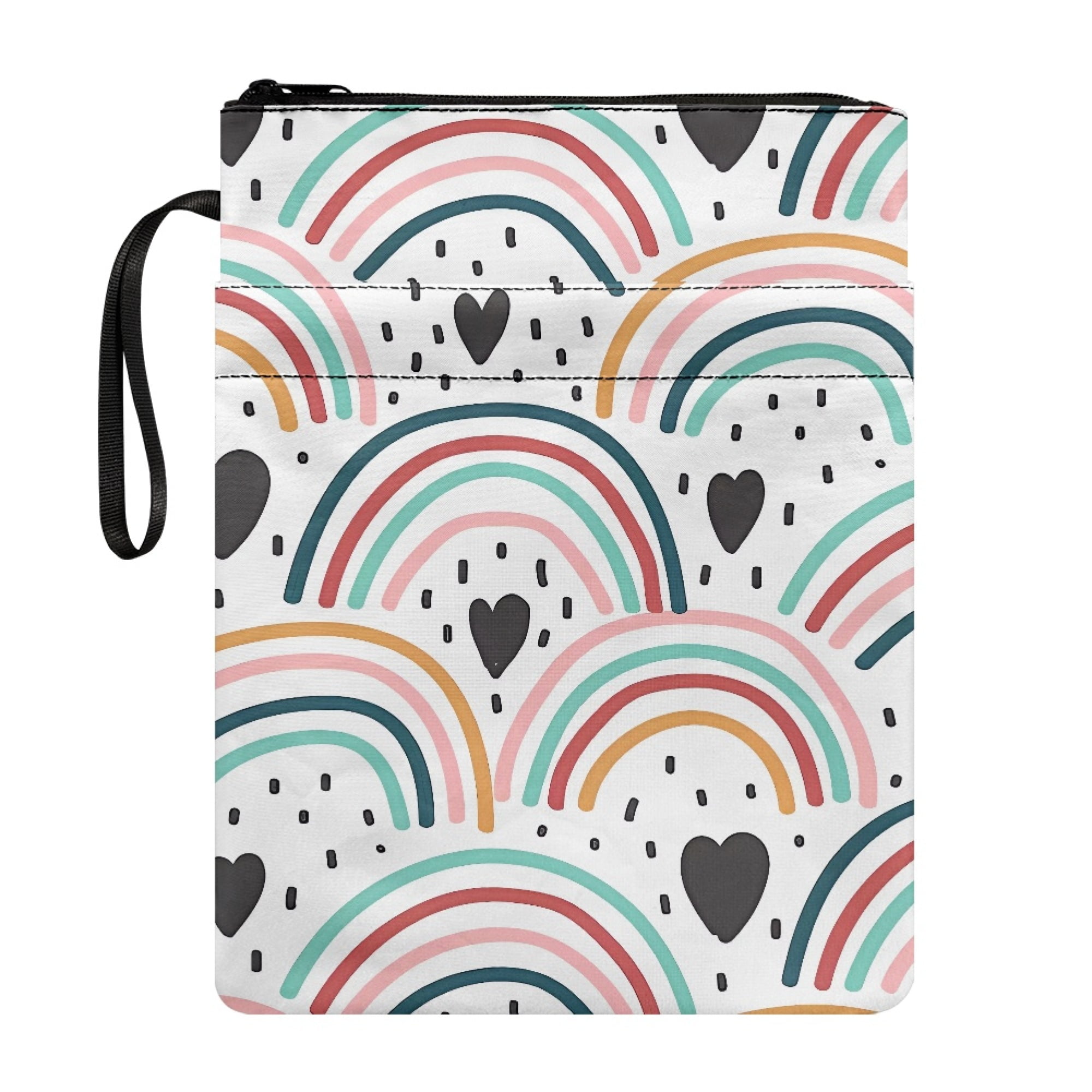 Bivenant Store Rainbow Book Sleeve Book Covers for Paperback Book