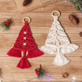 thumbnail image 4 of Christmas Tree Macrame Kit  Christmas Handmade Macrame Woven Tree DIY Kit  Woven Macrame Christmas Trees DIY KIT Wall Hangings  Christmas Tree Macrame Boho Hangings Decor, 4 of 8