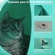 thumbnail image 4 of Túnel para gatos, cueva interior, cama, juguetes resistentes a arañazos, juguete de escondidillas (Cian Cielo), 4 of 8