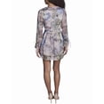 thumbnail image 2 of BCBG womens  Fit And Flare Dress, 10, Purple, 2 of 3
