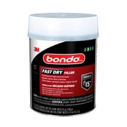 Bondo Professional Fast Dry Body Filler - Automotive Repair - 25oz — Residential Use, Standard Application