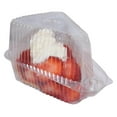 thumbnail image 2 of Pie Containers - 20 Pack Clear Cake Containers with Dome Lids, Single Slice Cheesecake Boxes, Disposable Pie Slice Containers for Transporting & Selling Desserts, 2 of 3