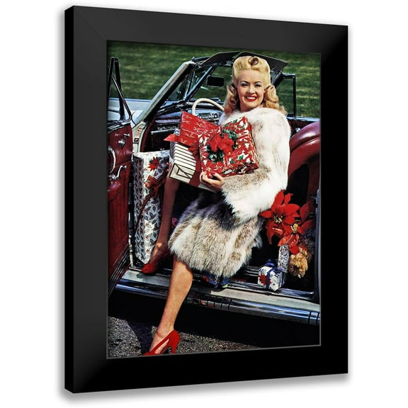 Hollywood Photo Archive 11x14 Black Modern Framed Museum Art Print Titled - Betty Grable