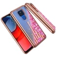 thumbnail image 3 of For Motorola Moto G Play XT2093DL 2021 Liquid Glitter Cover Cell Phone Case - Paris, 3 of 5
