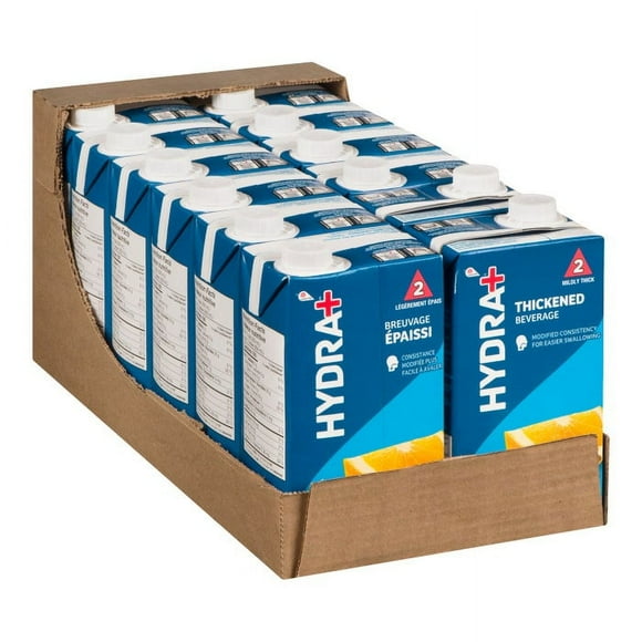 Hydra+ Orange Juice, Level 2, Thickened Beverage 1L (12/Case)