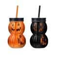 thumbnail image 4 of Vaso Vidrio Calabazas Prichos Halloween Varios Modelos 1 Pieza, 4 of 4