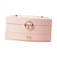 thumbnail image 3 of Caja de almacenamiento de joyería, estuche de joyería resistente, soporte de exhibición de joyería, organizador de joyería para boda, collar, Navidad,, 3 of 8