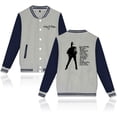 thumbnail image 2 of Mary J. Blige Merch What's the 411? Print Baseball Jacket Fashion Clothes Unisex Long Sleeve, 2 of 4