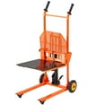 thumbnail image 5 of AECOJOY Hydraulic Material Lift Pallet Truck 500 Lbs,Lift Table Cart,32" Max Lift Height Pallet Truck Jack with Lockable Swivel Casters – Ideal for Warehouse, Workshop and Garage Use, 5 of 11