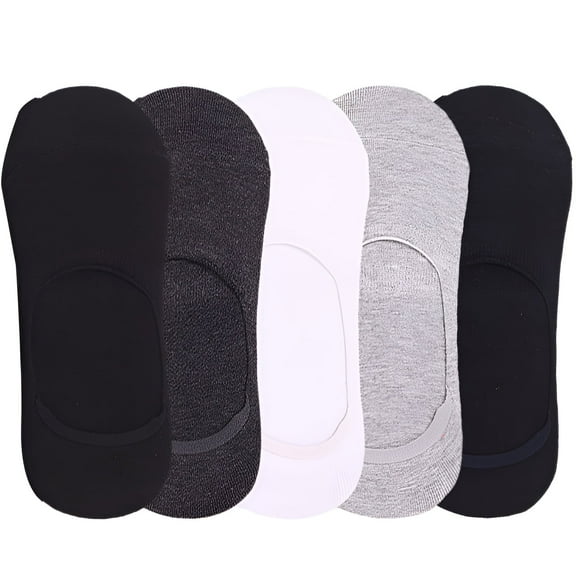 TELOLY 5Pairs Mens Socks,Hidden Profile Fits Diverse Wardrobes Moisture Wicking Socks Men,Moisture-Wicking Airy Outstanding Mens Ankle Socks Size 10-13,Colormixing