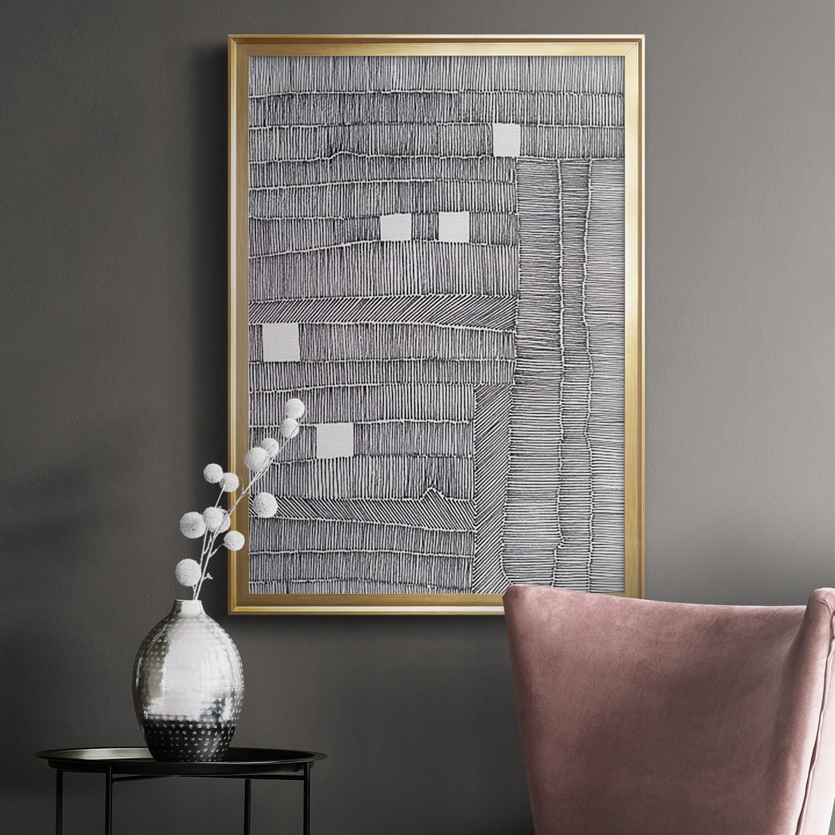 Tedious II Premium Framed Print, in Gold, Black, or Silver - Ready to Hang