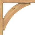 thumbnail image 3 of Ekena Millwork 3 1/2"W x 20"D x 20"H Thorton Block Smooth Bracket w/ Offset Brace, Western Red Cedar, 3 of 25
