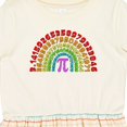 thumbnail image 4 of Inktastic Rainbow Pi for Pi Day Girls Toddler Dress, 4 of 5