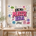 thumbnail image 5 of Graphic Soft Circle with Behind Main Math Wavy, Mystical Fantasy for Space Lovers, Galaxy Room Decor, Valentine'S Day Gift, Tapestry Wall Hanging for Bedroom and Dorm, 5 of 7