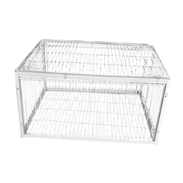 Jaula para palomas, jaula para animales, suministros para aves, fácil de montar, a prueba de fugas, humanitaria para palomas. 2 Entrar