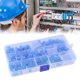 thumbnail image 2 of 100Pcs PCB Mount Screw Terminals Block 5mm Pitches Straight Pin 2/3/4Pin PCB Screw Terminals Block Connectors Easy to Use, 2 of 4