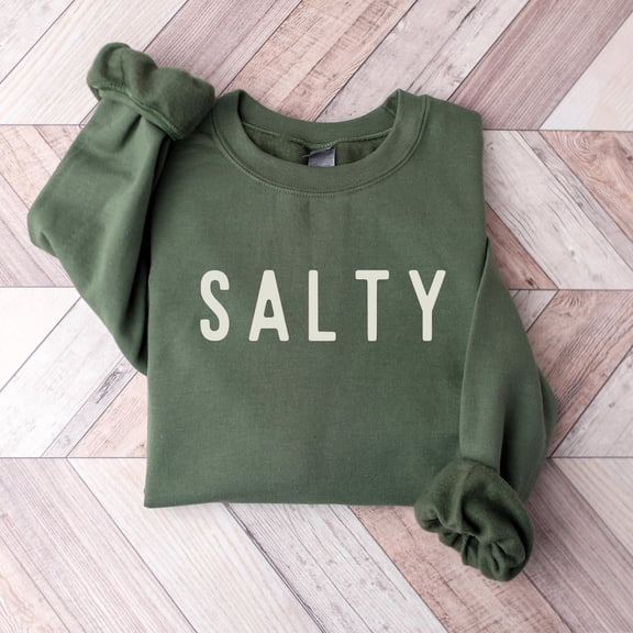 DOPASHIRT Salty Shirt, Christian Shirt, Beach Shirt, Beach Lover Gift, Beachy Crewneck, Vacation Shirts, Religious Gifts Unisex S-5XL Hot Trending Shirt, Vintage Birthday Gift