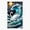 1pcs, variant on Swan Riding Tidal Wave Art Sticker
