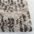 thumbnail image 3 of SAFAVIEH Iceland Milton Chevron Shag Area Rug, Cream/Grey, 5'3" x 7'6", 3 of 7