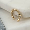 thumbnail image 2 of Claire's Women's Gold Bubble Ball Embellished Faux Nose Ring, 70085, 2 of 5