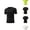 Black, variant on VOUZZA Kids Athletic Compression Top Slim Fit Base Layer Performance Shirt Basketball Soccer Running Gym Workout Gear Tees