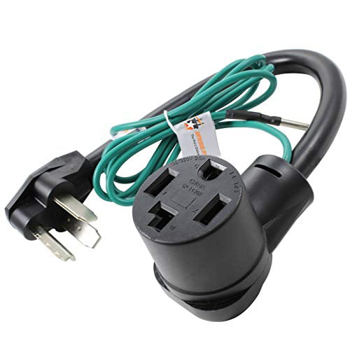 Details about   Dryer Adapter Cord 14-30P/10-30R 125/250V 4-Prong Plug to 3-Wire Receptacle 30A 