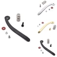 thumbnail image 3 of Eigraketly Para Bigsby Guitarra eléctrica Metal Tremolo Vibrato Bridge Tailpiece Parts Accesorios para instrumentos musicales plata, 3 of 6