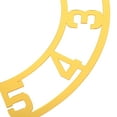 thumbnail image 3 of unbranded Adhesivo De Pared Redondo Dorado Con Superficie Acrílica Para, 3 of 8