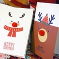 thumbnail image 2 of Billuyoard Tarjeta única de Feliz Navidad con dibujos de animales en 3D, tarjeta de Navidad de Feliz Año Nuevo, postal, tarjetas de regalo para Kits de decoración para fiestas sonriente, 2 of 6