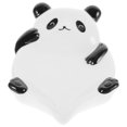 thumbnail image 3 of Masteelf Self-draining Soap Dish Ceramic Panda Shaped Soap Water Draining Soap Dish, 3 of 8