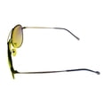 thumbnail image 3 of John Varvatos Mens Dark Gunmetal Metal Aviator Sunglass V512, Gradient Lens, 3 of 8