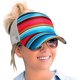 thumbnail image 1 of Gorros de moño desordenados con cola de caballo para mujer, gorras de béisbol desgastadas Unco, 1 of 5