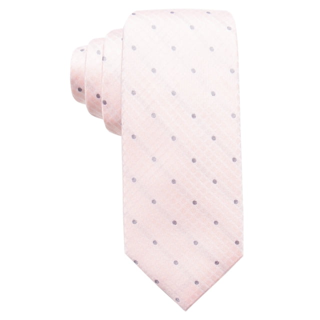 Ryan Seacrest Mens Capri Tonal Self-tied Necktie, Naranja, Talla única